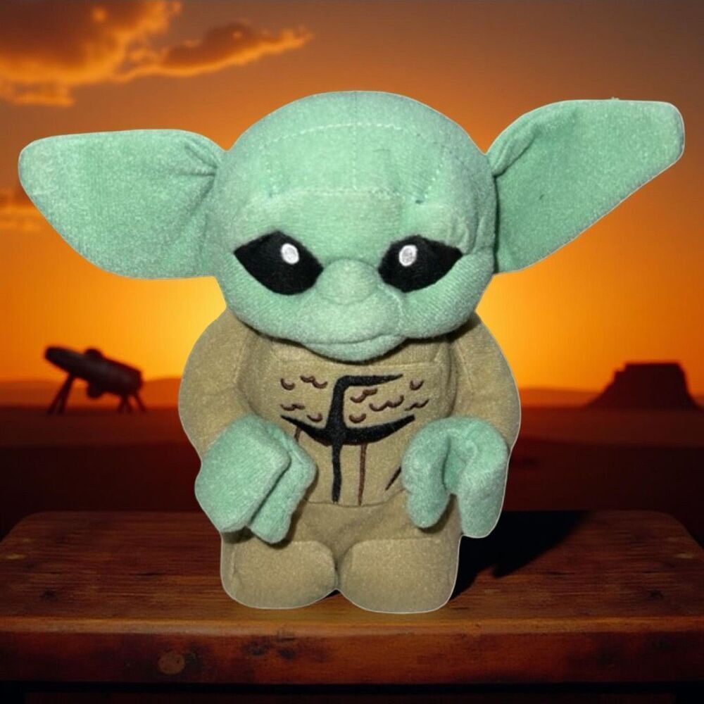 LEGO Baby Yoda Star Wars Mandalorian Stuffed Plush Grogu 6” P28